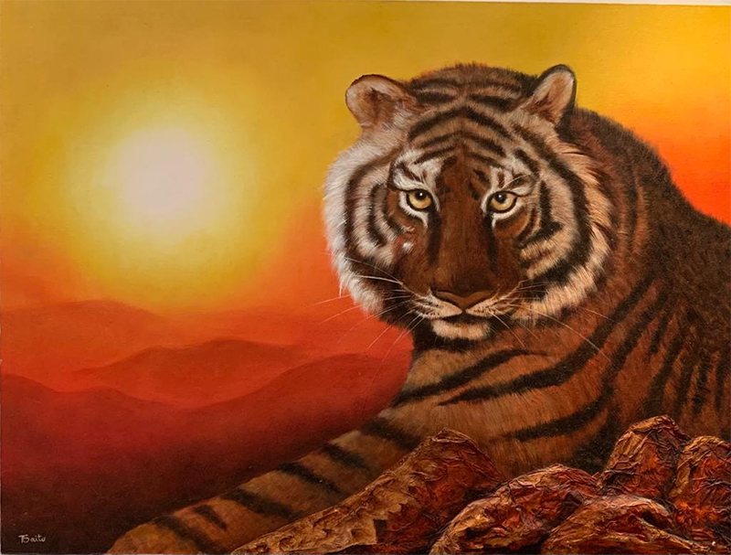 Tigre - 60 x 80 - OST